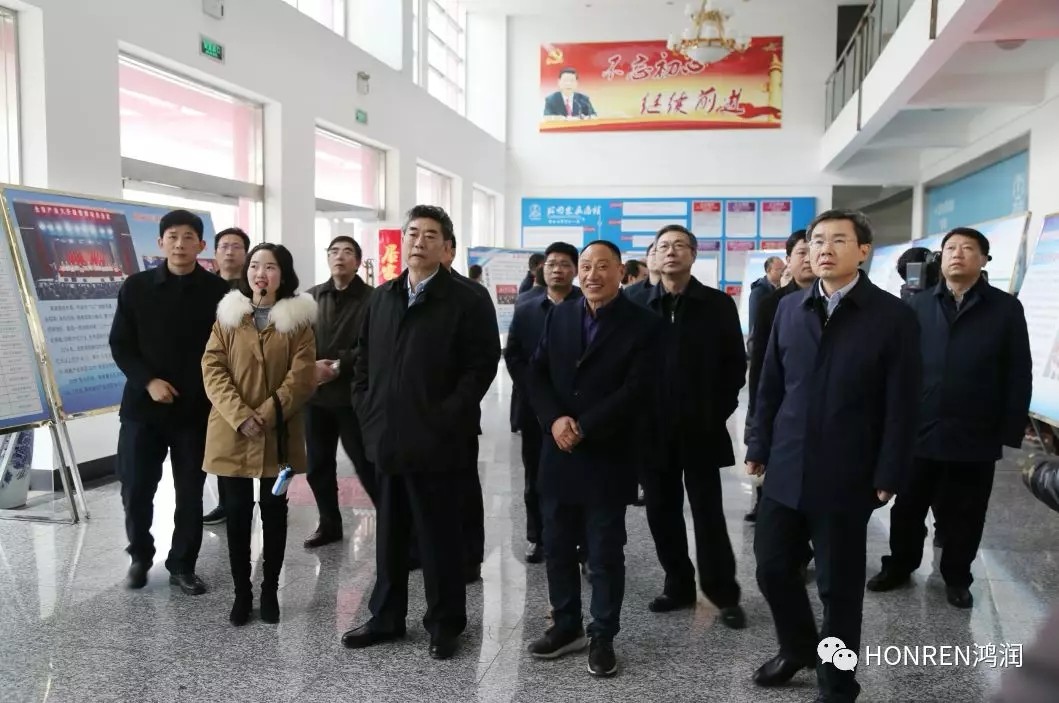 安徽省委常委、常務(wù)副省長鄧向陽到鴻潤視察